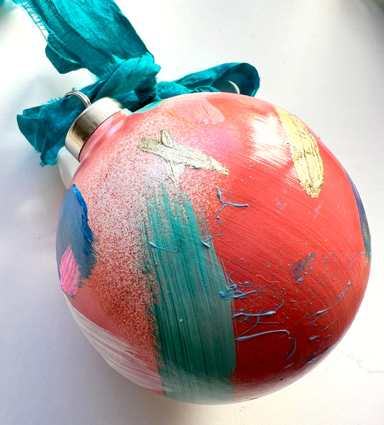 Abstract Confetti Ornament - no. 4