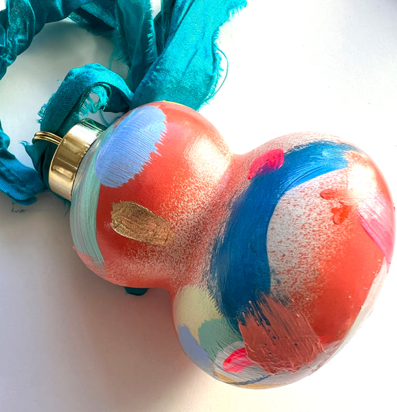 Abstract Confetti Ornament - no. 5