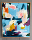 Reading Agatha Christie - Original Painting