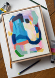 Guessing Bird Songs - Original Painting