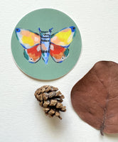 Harvest Moth Sticker