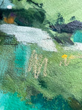 Moss and Shoreline - Large Original Painting