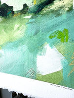 Moss and Shoreline - Large Original Painting