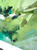 Moss and Shoreline - Large Original Painting