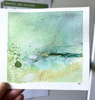 Shorelines and Moss - n. 3 - Original Painting