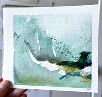 Shorelines and Moss - n. 2 - Original Painting