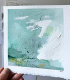 Shorelines and Moss - n. 4 - Original Painting
