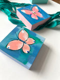 Smile Butterfly - Mini Acrylic Panel - no.2
