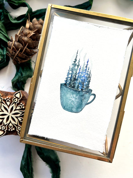 Winter Studies - Snowflake Mug