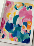 "We Can Only Look Behind From Where We Came" - Original Painting