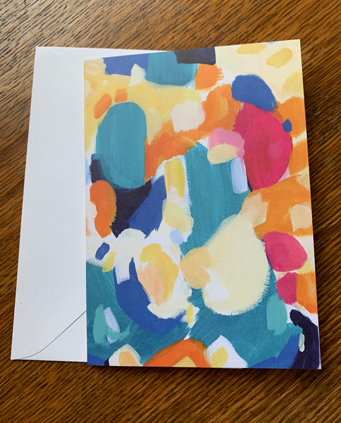 Abstract Greetings - No. 1 - Greeting Card