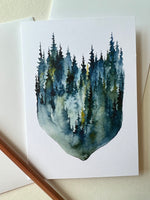 Crest Pines - Greeting Card