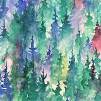 Mulberry Pines - Watercolor Art Print